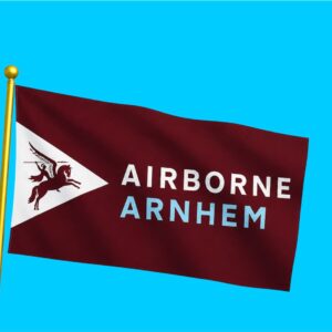 Airborne Arnhem Vlag | Officiële Airborne Uitvoering | 130 Grams Polyester