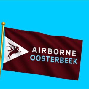 Airborne Oosterbeek Vlag | Officiële Airborne Uitvoering | 130 Grams Polyester