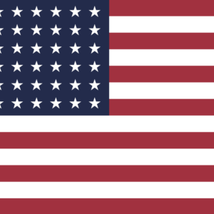 Vlag Amerika, 48 sterren