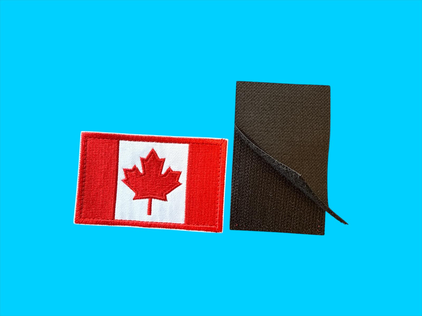 108 Embleem stof Canada met klittenband