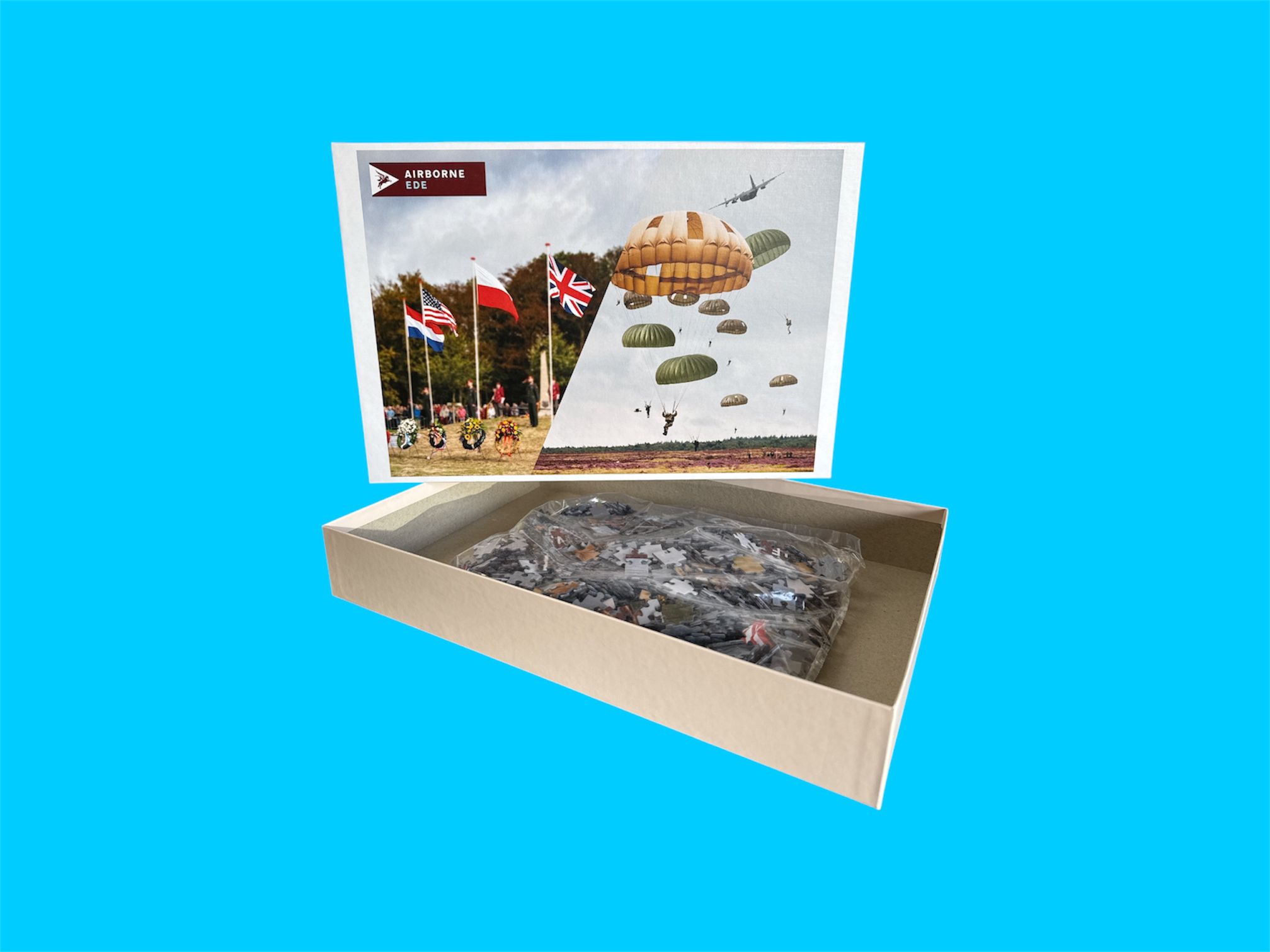 124 Puzzel Airborne Ede, 1000 stukjes