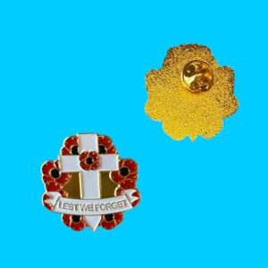 127 Pin Lest we forget variant 3