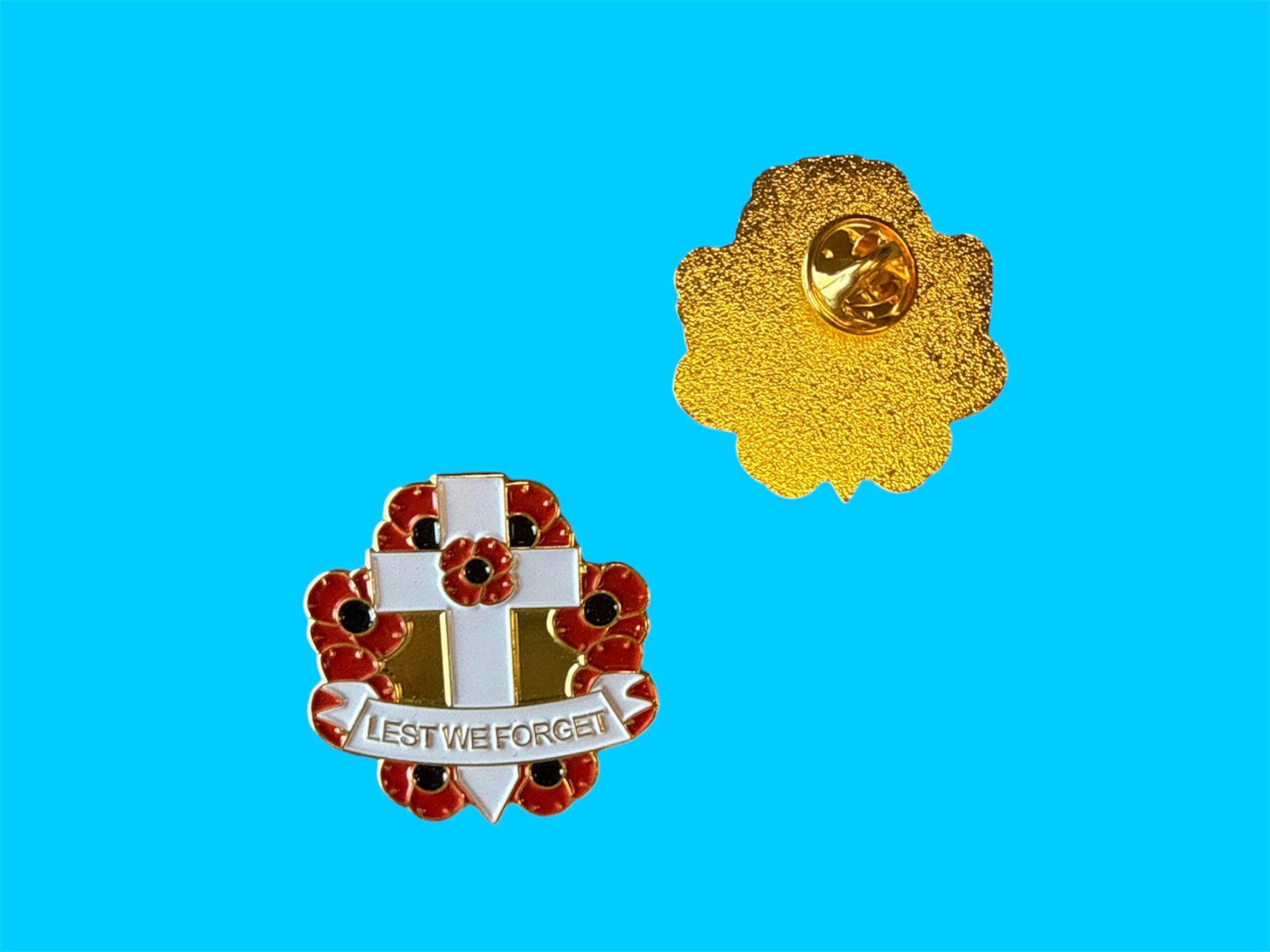 127 Pin Lest we forget variant 3