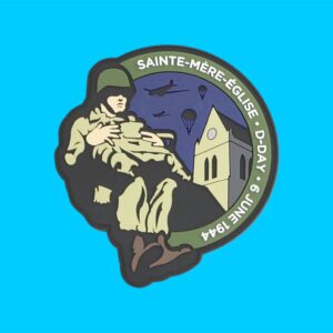 134 Embleem 3D PVC Paratrooper St Mere