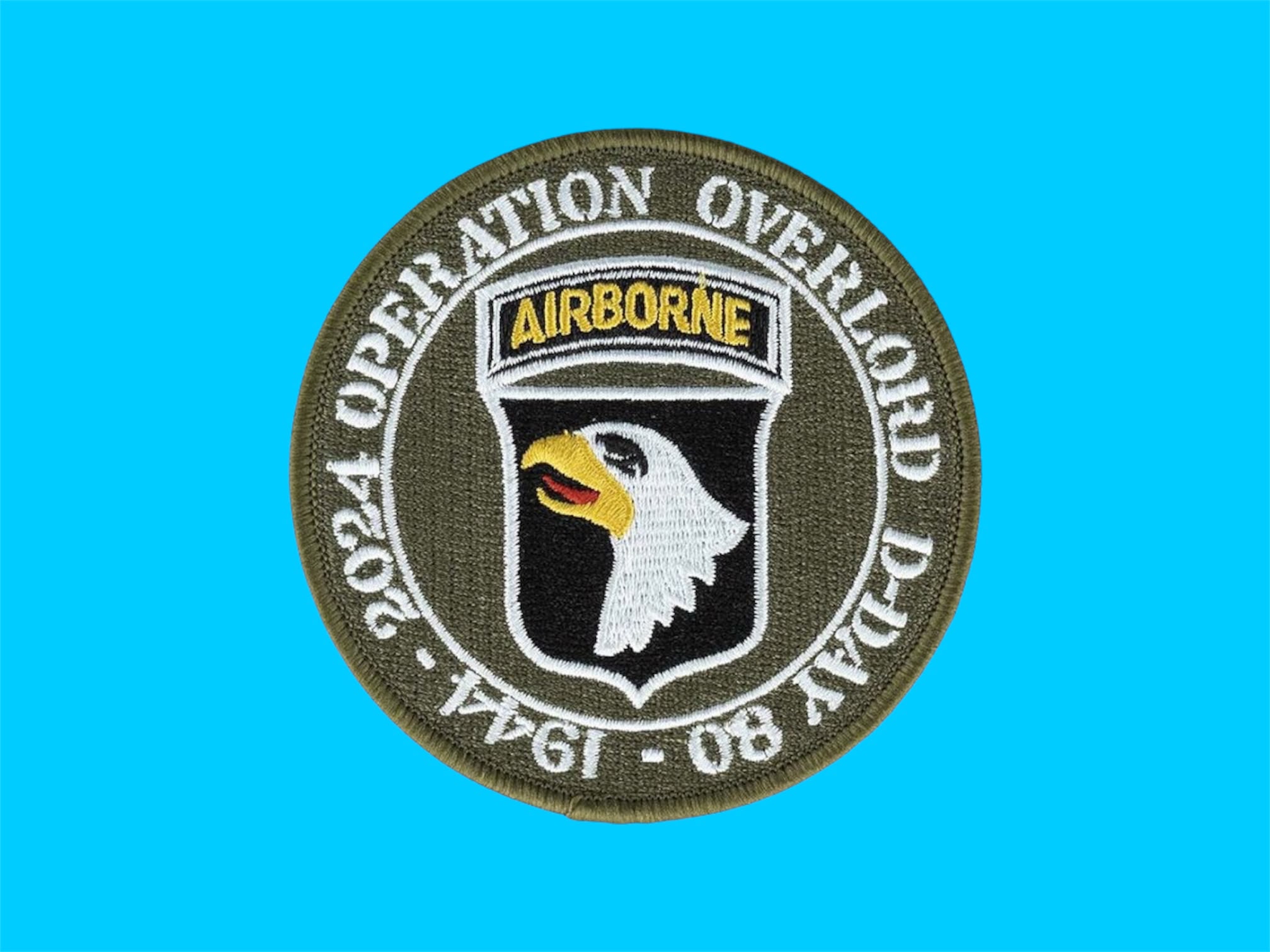 135 Embleem stof D-Day 80 operation overlord d-day 80 jaar